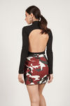 Craved In red Camo Cargo Skirt