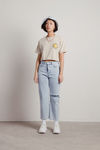 Smile On My Face Graphic Crop T-Shirt