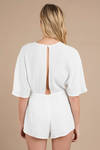 Danielle White Romper