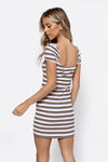 Dance To This White Multi Ribbed Bodycon Dress