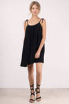 Emilie Black Shift Dress