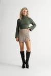 Pursuit Of Coziness Turtleneck Sweater - Green