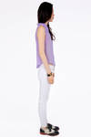 Frankly Bubbly Eyelet Top - Lilac
