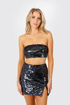 Everything and More Multi Reversible Sequin Skirt