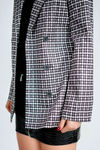 Timeless Check Structured Blazer - Multicolor
