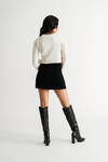 In Love Off White Cropped Cardigan