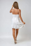 Yours Forever Bow Lace Mini Dress - Off White