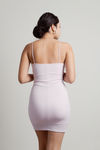 Another Day Another Pink & White Picnic Gingham Bodycon Mini Dress