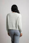 Hazel Sage Textured Sweater Cardigan