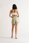 Lucinda Sage Ruffled Paperbag Shorts