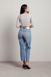 Basic Girl Crop Top - Taupe