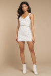Only One White Lace Bodycon Dress