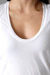 white Relaxed Casual T-Shirt