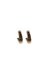 Lana Gold Medium Sized Chunky Hoop Earrings